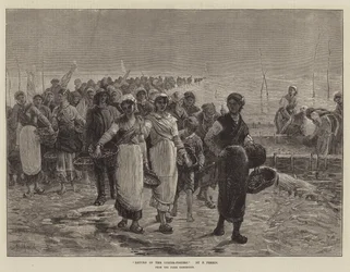 Return of the Oyster-Fishers, from the Paris Exhibition